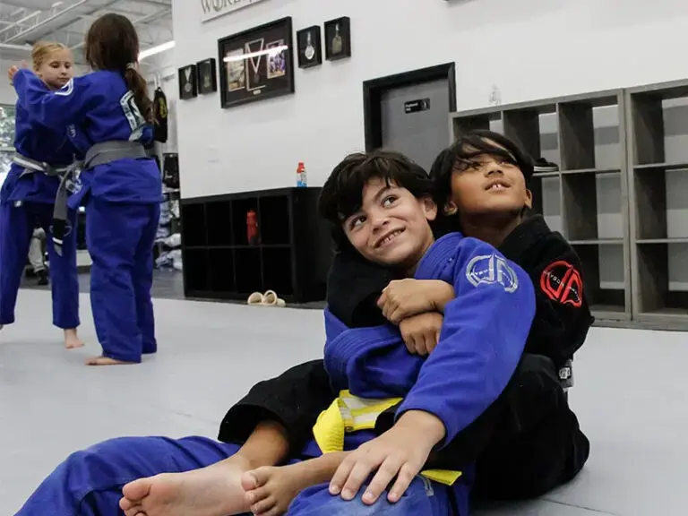 kids having fun during martial arts for kids classes